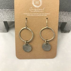 Original Hardware Oxidized Earrings